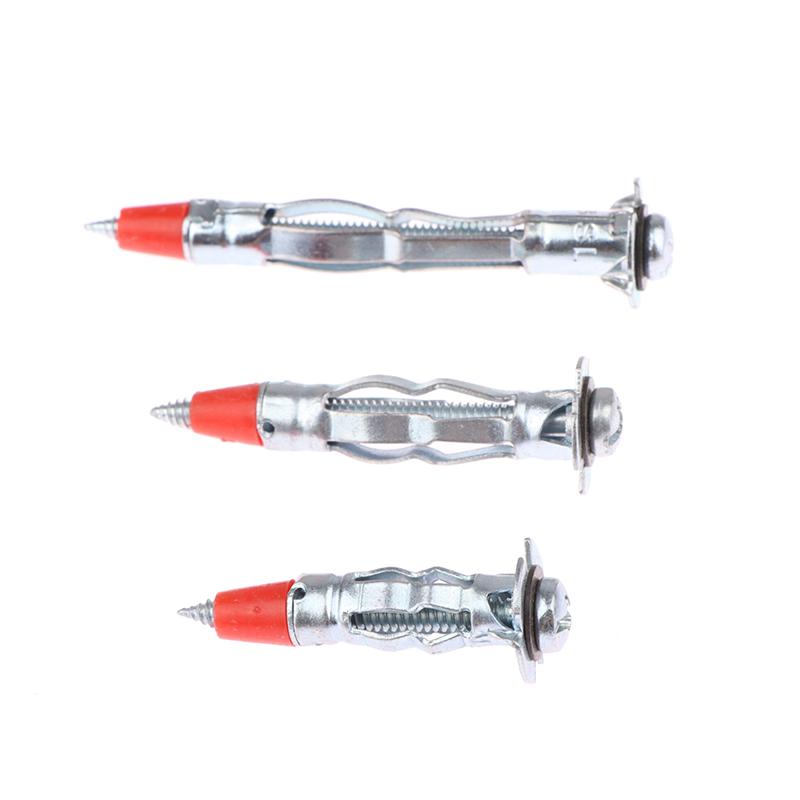 10 buc. șuruburi Molly pentru sarcini grele Kit de șuruburi de ancorare de perete cu antrenare goală pentru gips-carton diblu pentru dispozitive de agățare din gips-carton