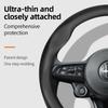 Suitable for Alfa Romeo Ultra-Thin Breathable Leather Steering Wheel Cover Suitable for 159 147 Gt Giulietta Mito Giulia Stelvio