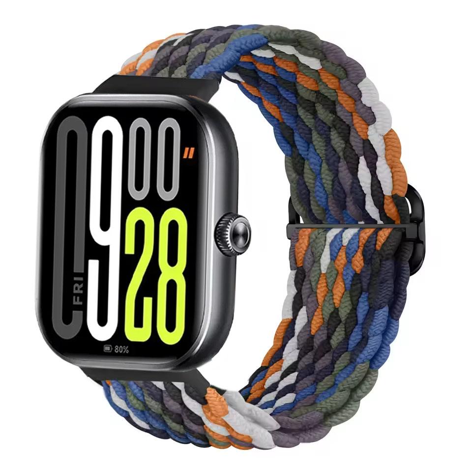 Nylon-Schlaufenarmband für Redmi Watch 4-5-6 Original geflochtenes Armband Xiaomi Miband 8 Pro Stoff-Armband für Miband 9 Pro Correa
