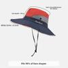 Foldable Fishing Sun Hat Outdoor Bucket Hat Fashion Fisherman's Hat  Cycling Travel