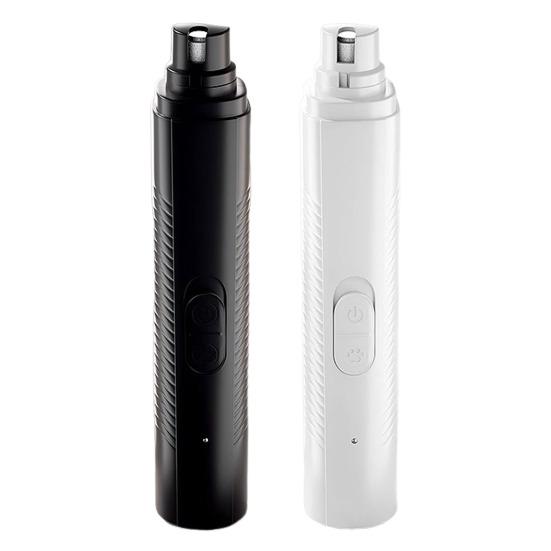 Electric Pet Nail Grinder USB Rechargeable Dog Nail Trimmer with LED Light 3 Grinding Methods Silent Portable Nail Grinder for Small to Large Dogs