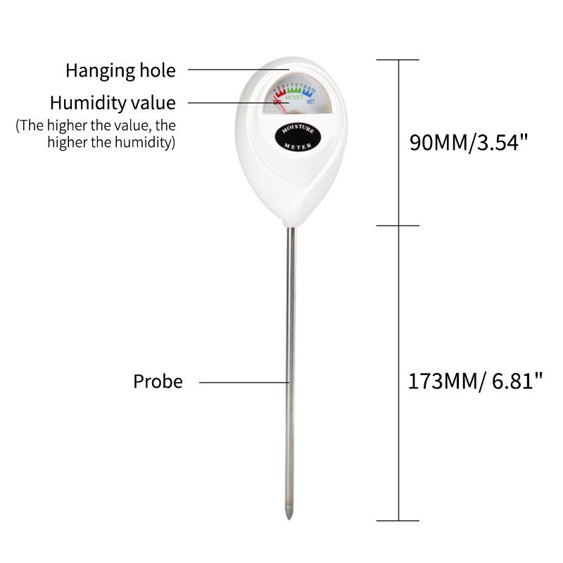 Soil Moisture Meter Digital Plant Water Sensor Indoor Outdoor Potted Plants Garden Lawn Single Probe Tool