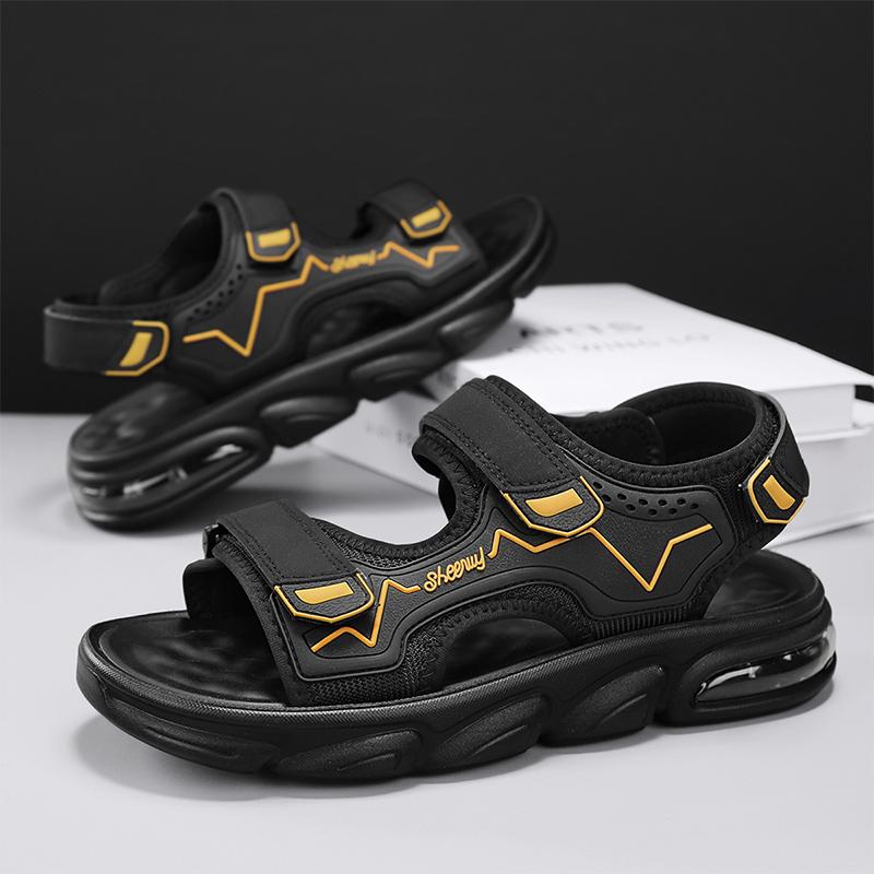 Fashion CYYTL Mens Sandals Casual Summer Beach Shoes Outdoor Slippers Walking Slides Comfort Luxury Designer Leather Lightweight Fashion