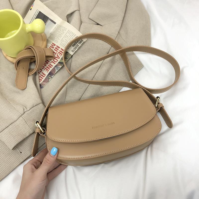 Japanese Retro Small Bag 2025 Spring and Summer New Korean Version Fashionable and Simple Shoulder Underarm Bag Messenger Bag