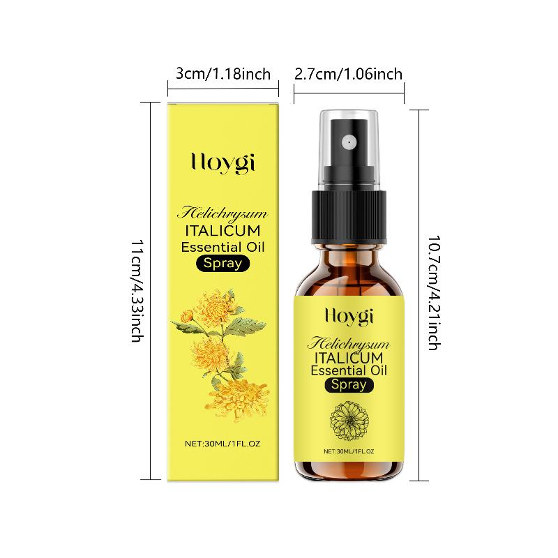 Helichrysum Facial Body Mist Spray For Dry Skin Lightweight Hydrating Oil Spray With Jojoba Oil Winter Skincare Care For Women