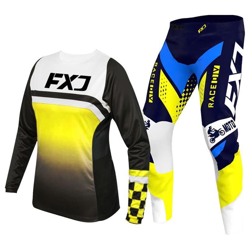 Motocross-Ausrüstungsset für Kinder 4 5 6 7 8 9 10 11 12 13 Jahre Jugend Kind Motorrad Junge Mädchen Jersey Hose Kits Rennanzug Offroad Enduro MX MTB
