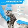 Tierpflege Badehandschuhe Hund Katze Baden Shampoo Schrubber Magische Massage Reinigung Reiniger Schwamm Silikon Haarentfernungshandschuh