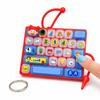 26-key Keyboard Keychain Clear Key Sounds Press Button Toy Keyboard Fidget Toy  Bag Ornament