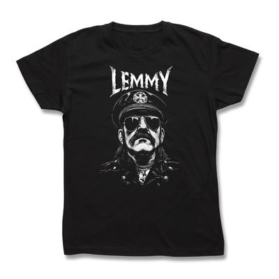 Motorhead Lemmy Black T-Shirt 100% Cotton - Metal, Rock Music - Gift for Him