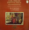 LP Record CARL PHILIPP EMANUEL BACH  ENGLISH  Die Hamburger Sinfonien  9502013 Philips Netherland Classical Used