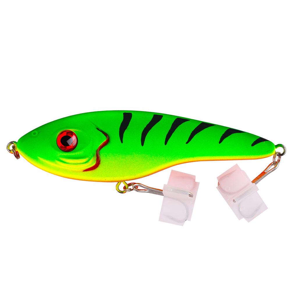 1PCS/Big VIB Sinking Swim Big Jerkbait Lipless Crankbaits Wobblers Vib Ratlin for Freshwater And Saltwater Pike Walleye
