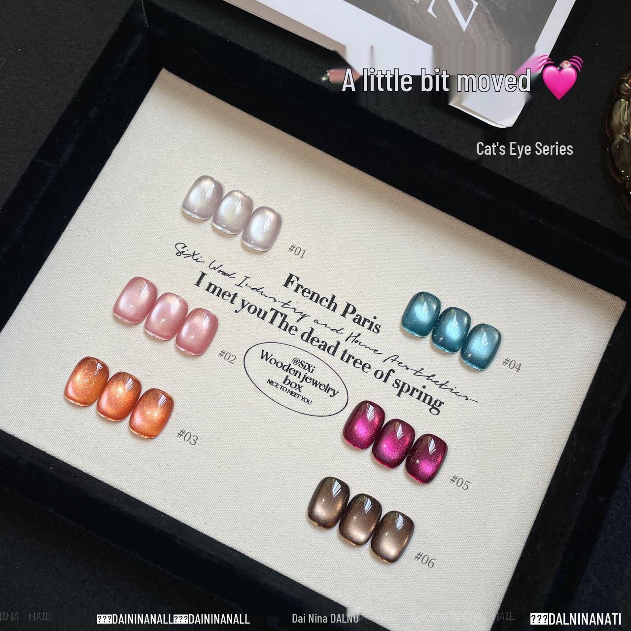 

Стиль знаменитости: Набор из 6 цветов геля «кошачий глаз» сатиновый фарфоровый белый - Выгодный для кожи, соблазнительный салонный спецпредложение