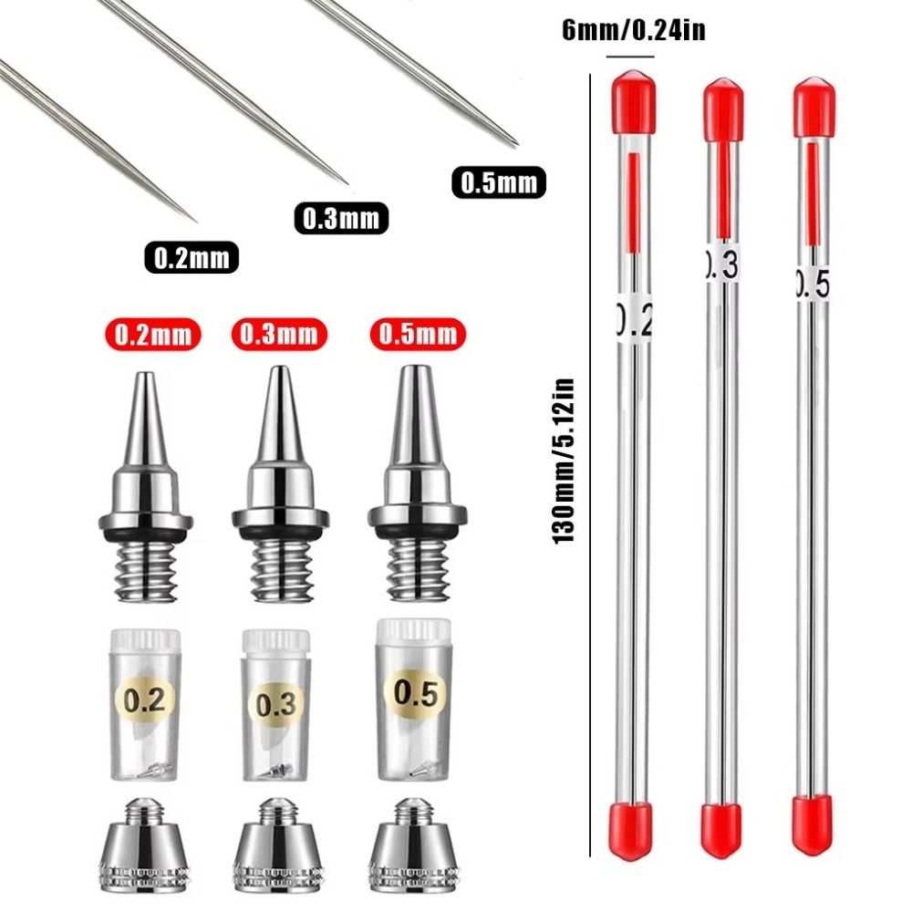 Replacement Airbrush Spare Parts Maintenance Tool Accessories Kit  for Airbrush