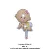 Cross-Border Cartoon Mini Foil Balloon for Baby Birthday or Full Moon Party Decor & Photo Props