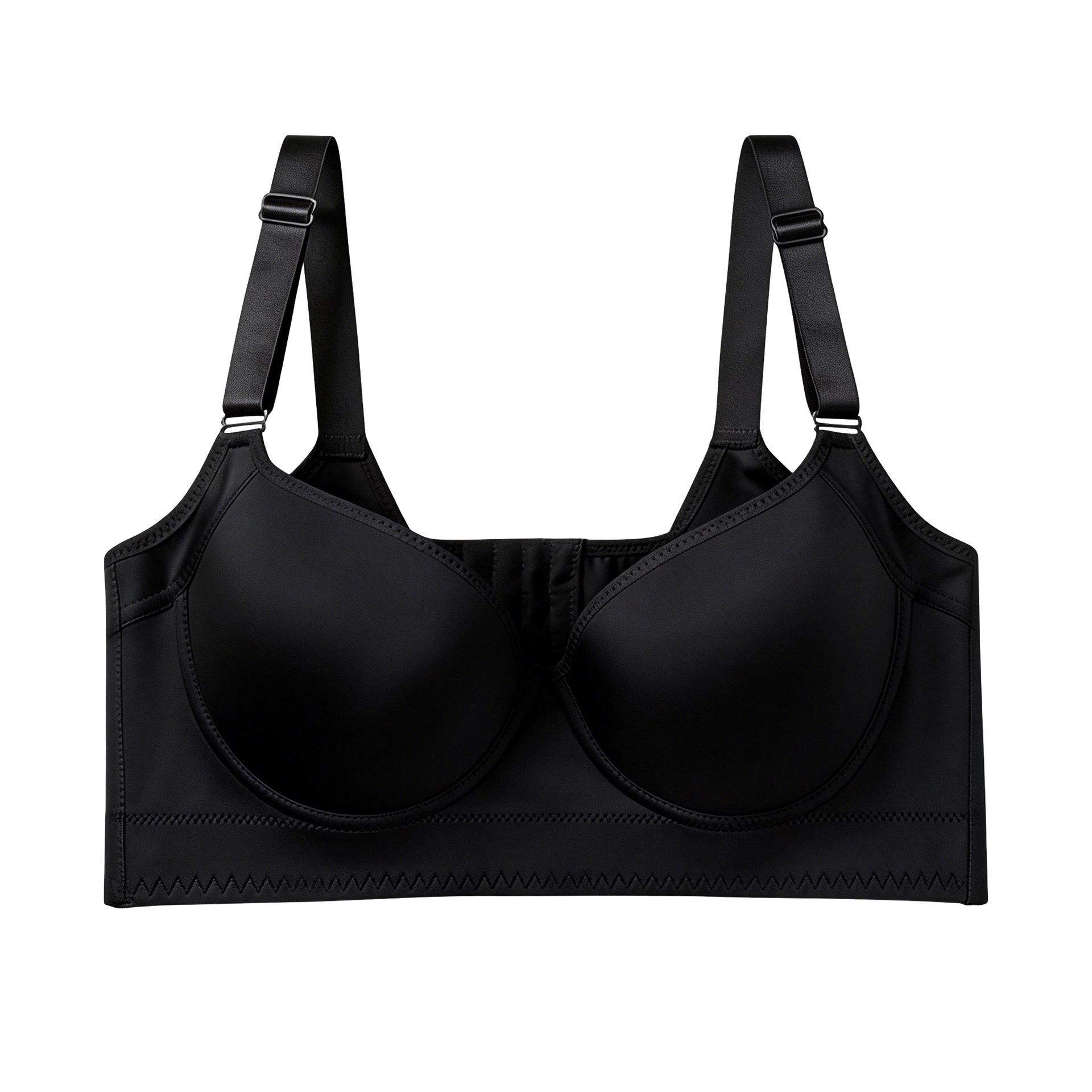 

Zeriluna 3D Soft Cup Bra: Comfortable, Breathable, Skin-Friendly, Fashionable Everyday Wear 75D чёрный