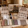 Vorgeschnittene Stoff-Patchwork-Puppen-Nähset mit Anleitung Patchwork-Materialpaket für Damen