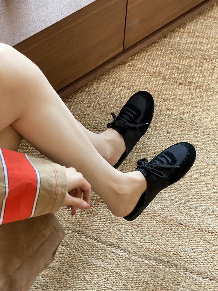 Mixed Color All Match Women Sneakers Flat Heel Walking Shoes Casual Trainers Female Runway Daily Sport Shoes For Girls