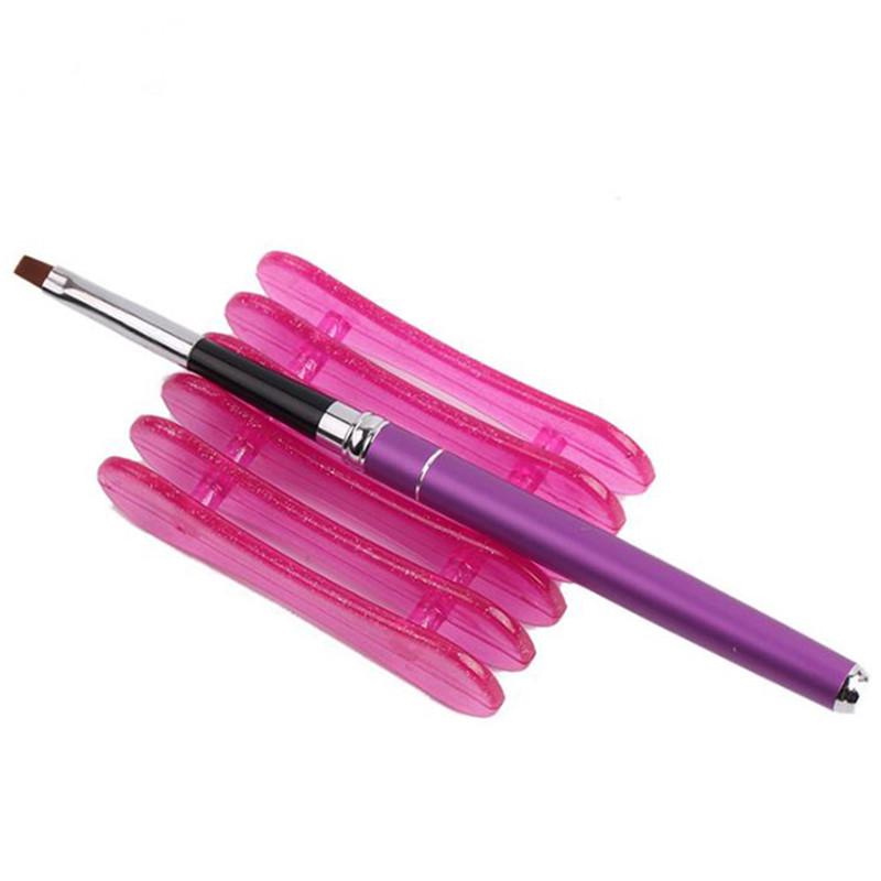 Buy Nail Art Brushes Pen Holder Stand for Makeup Nail Art Brush Pens