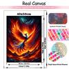 Phoenix 5DDIY Diamentowe Malowanie Zwierząt Krajobraz Obraz Pełny Kwadrat/Okrągły Biżuteria Krzyż Haft Mozaika Dekoracja Domu