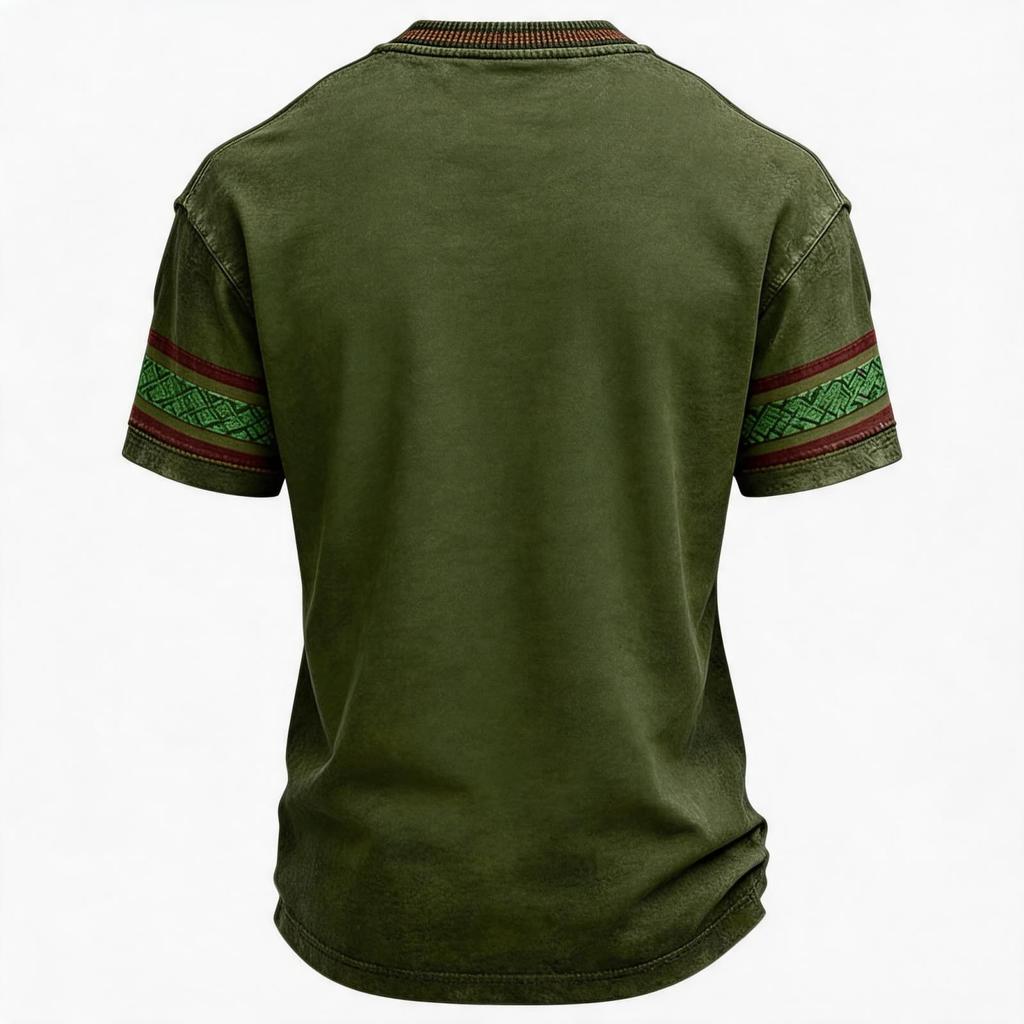 Men's Fall Halloween Short Sleeve T-Shirt Casual Holiday Party Top for Everyday Wear