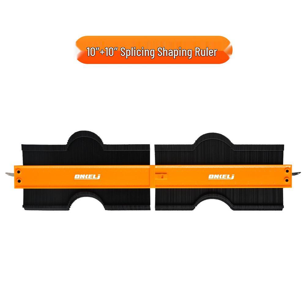 Contour Gauge with Lock - Woodworking Measuring and Shaping Tool for Irregular Arcs