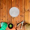 6Pcs Clear Plastic Plant Saucers Indoor Plant Water Catcher Tray Pot Drainage Base Round Tray for Flower Pots Plastic Saucer
