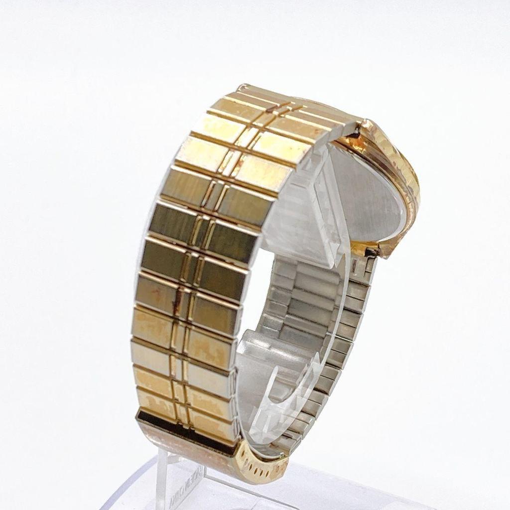Used 373 SEIKO Chronos Watch Men's Quartz New Battery Gold