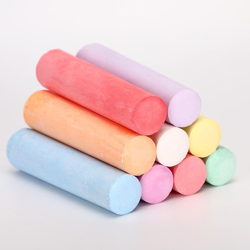 Erasable Dustless Chalk Colored Oversized Chalk Large Size Marking Chalk  Street Graffiti Marking