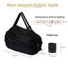Ecofriendly Nonwoven Shopping Bag With Foldable Design For Travel And Grocery Use