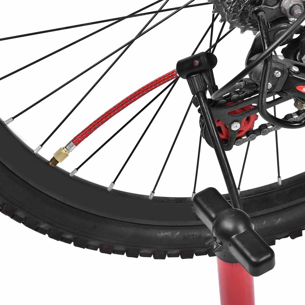 

2 pcs Outdoor Bicycle Pumping Cycling Bike Inflatable Pump Extension Tube Copper plated