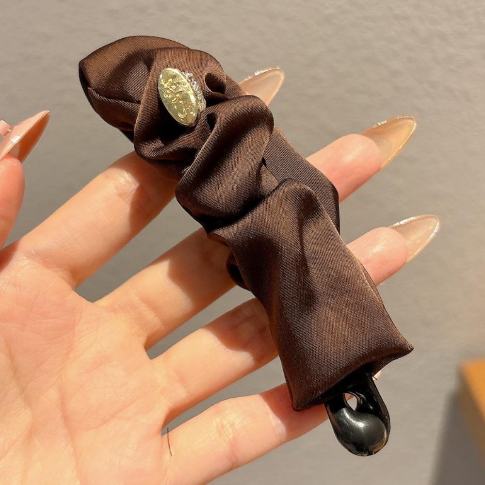 Korean Style Hairpin Barrette Fold Hair Ornament Sweet Banana Hair Clip  Special Occasions