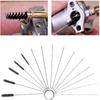 Carburetor Cleaning Tool Carbon Dirt Jet Remove Brushes Needles for Car Motorcycle Moped Scooter ATV Carb Jets Wire Cleaner Kits
