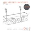 Over the Cabinet Organizer Storage Rack Kitchen and Bathroom Steel Wire Hanging Basket Space Saver Neat and Tidy Solution