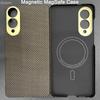 S25 Edge Carbon Fiber Case for Samsung Galaxy S25 Edge Extremely Thin Case Aramid Fiber Cover Armor Case Slim Lightweight