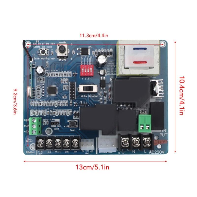 Circuit Board For Sliding Gate Openers Universal Sensitive Sliding Gate Motor Main Electronic Control Board For Replacement 220V