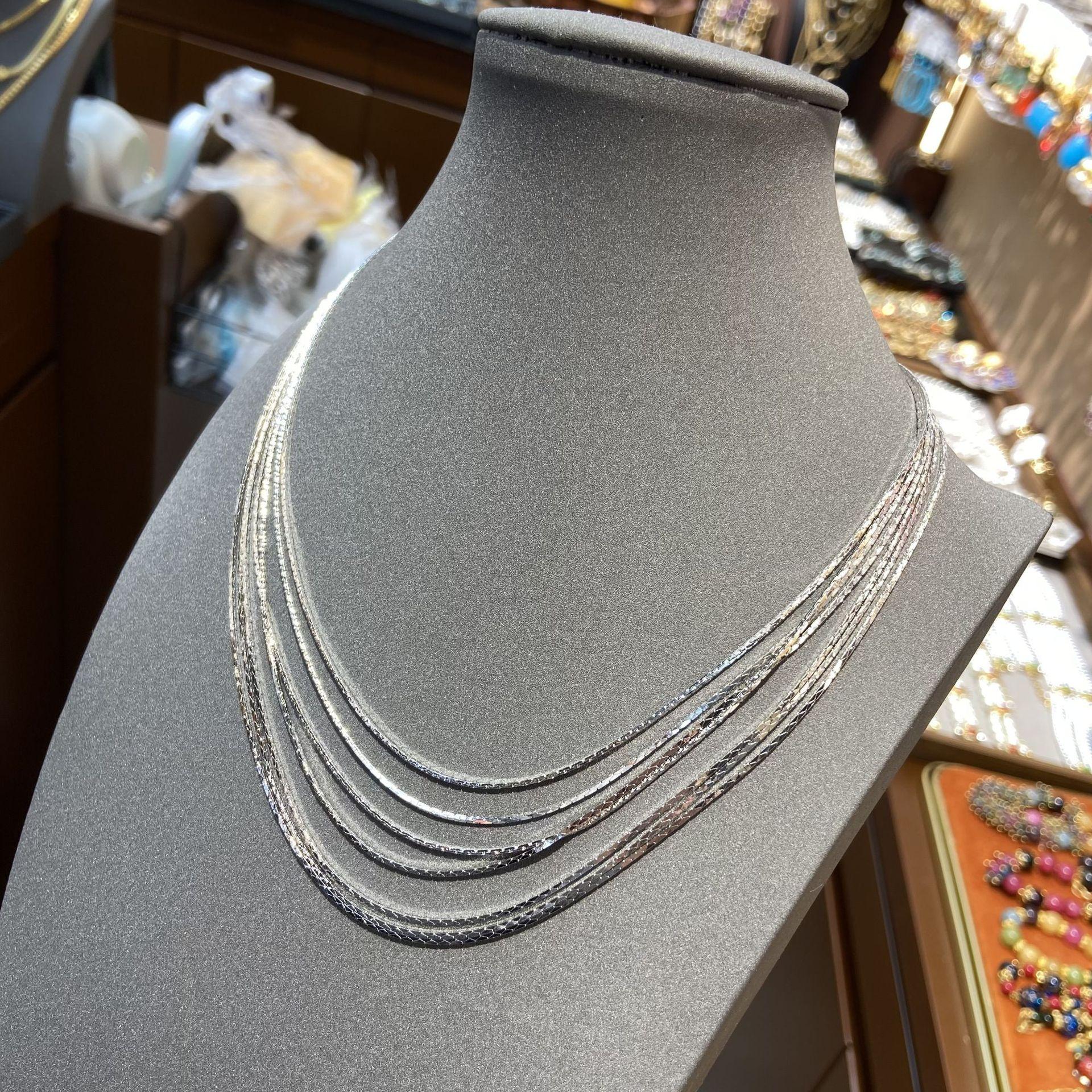 

Medieval Gold Multi-Layer Fringed Necklace, Light Luxury Niche Women S Decorative Collarbone Chain, French Retro Chain Necklace