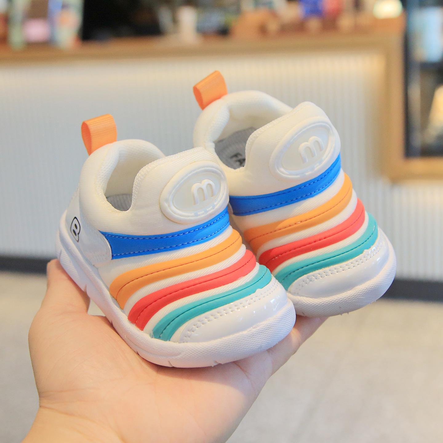 

Spring Infant Caterpillar Walking Shoes: Breathable, Soft Sole, Lightweight, for Boys & Girls Ages 1-3 Factory price 16-19 (80 pairs) помаранчевий