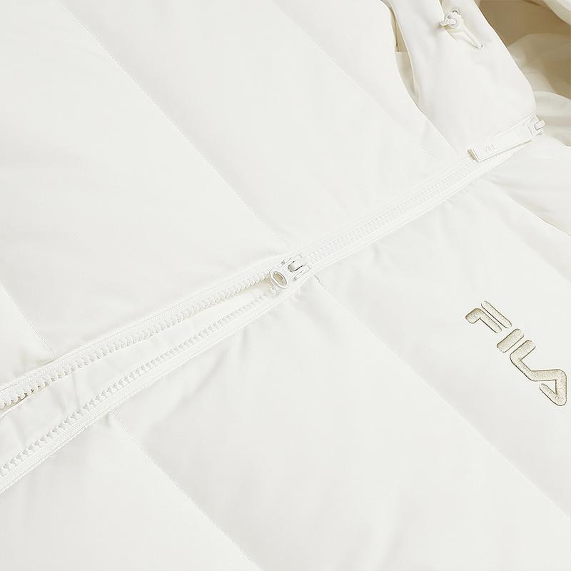 New FILA ORIGINALE Down Jacket Unisex Cloud White F51U549904FWT