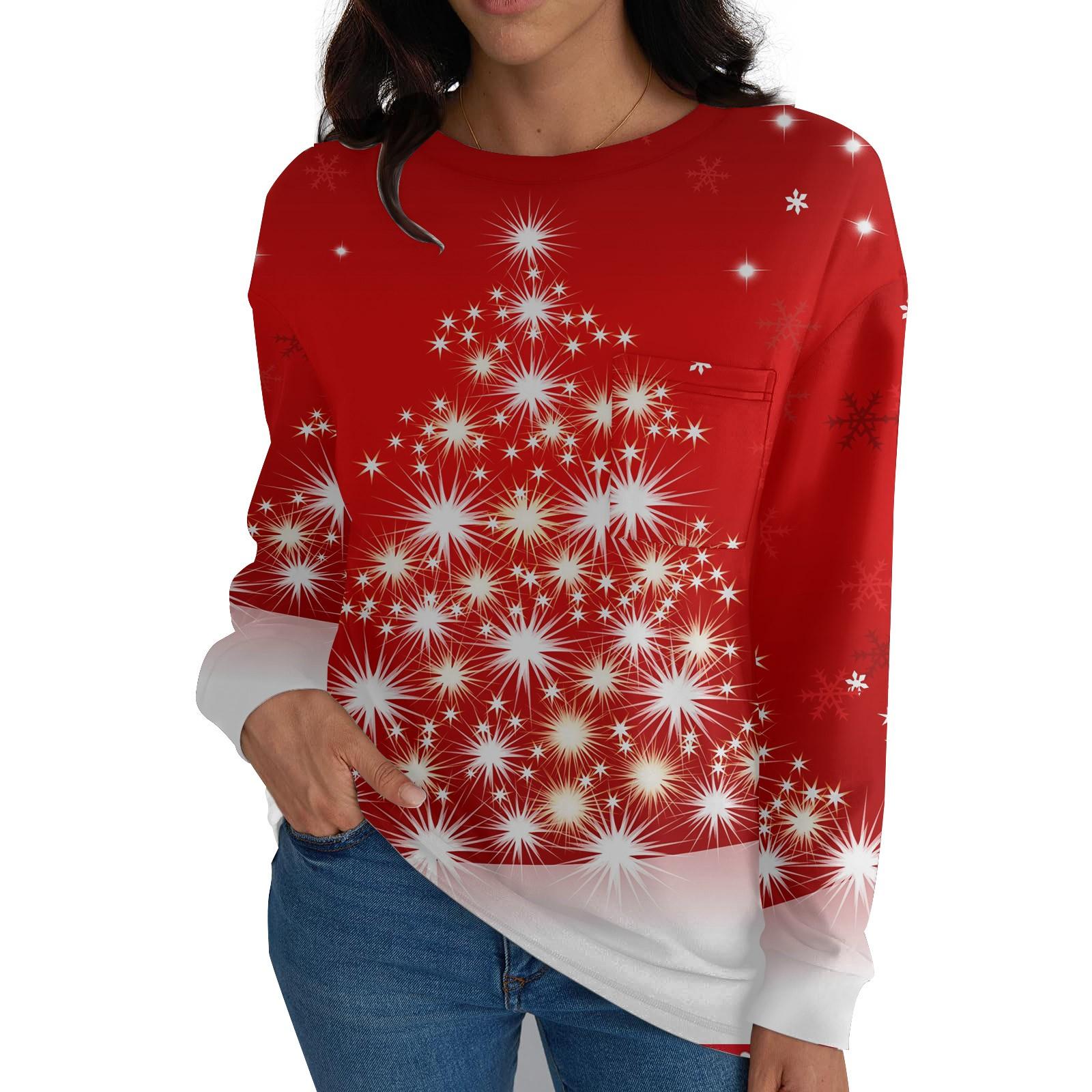 

Женские рубашки с длинным рукавом, топы свободного покроя с круглым вырезом, повседневные осенние модные футболки, блузки с карманами, одежда XXXL