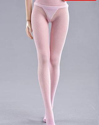 [TOYBARJAPAN] 16 Scale Figure Accessories  Fire Girl Toys FG-YC-005D Pink Stockings Female Soldier Wardrobe Seamless Pantyhose (Body, Head, and Pants