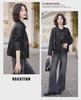 Women's 2024 Autumn PU Leather Motorcycle Jacket - Short, Fashionable, Casual & Versatile.
