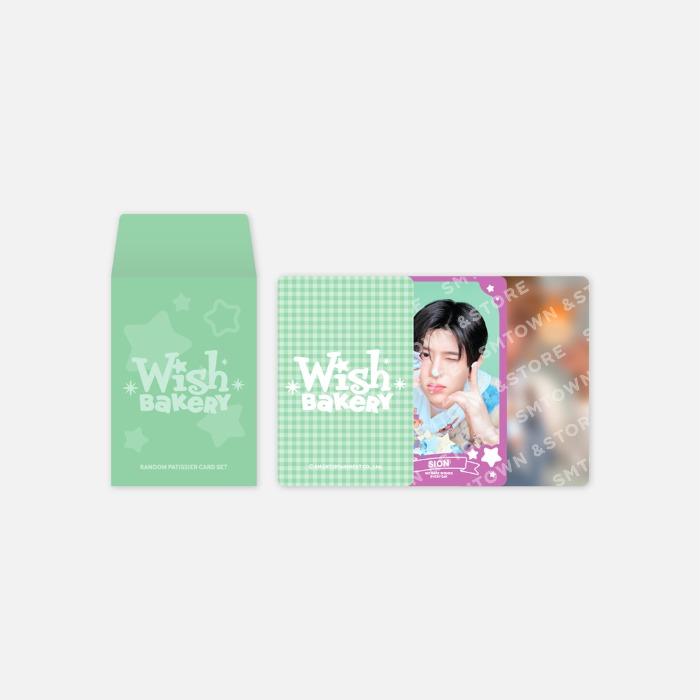 NCT WISH [WISH BAKERY] POP-UP RANDOM PATISSIER CARD set