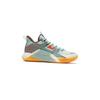 Anta Sui Yi 3 Cushioning, Wear Resistant Low top Basketball Shoes Men's Gray Green 112341604-2
