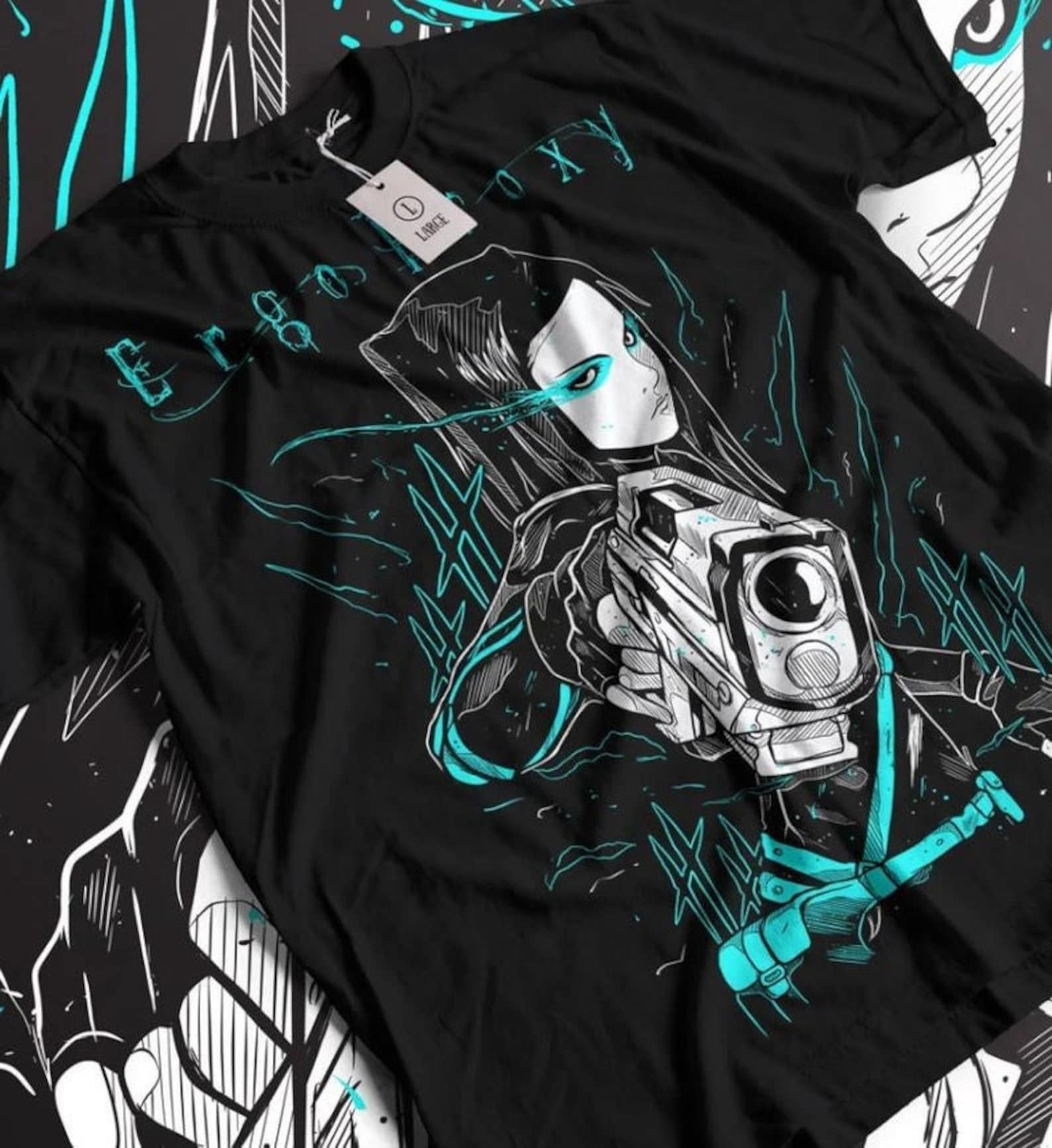 Ergo Proxy Anime Shirt Re-L Mayer 4XL