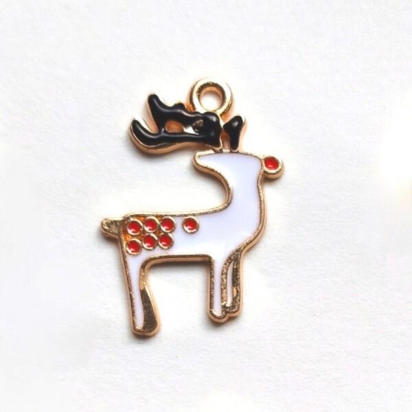 Christmas Snowman and Tree DIY Enamel Pendant Accessories