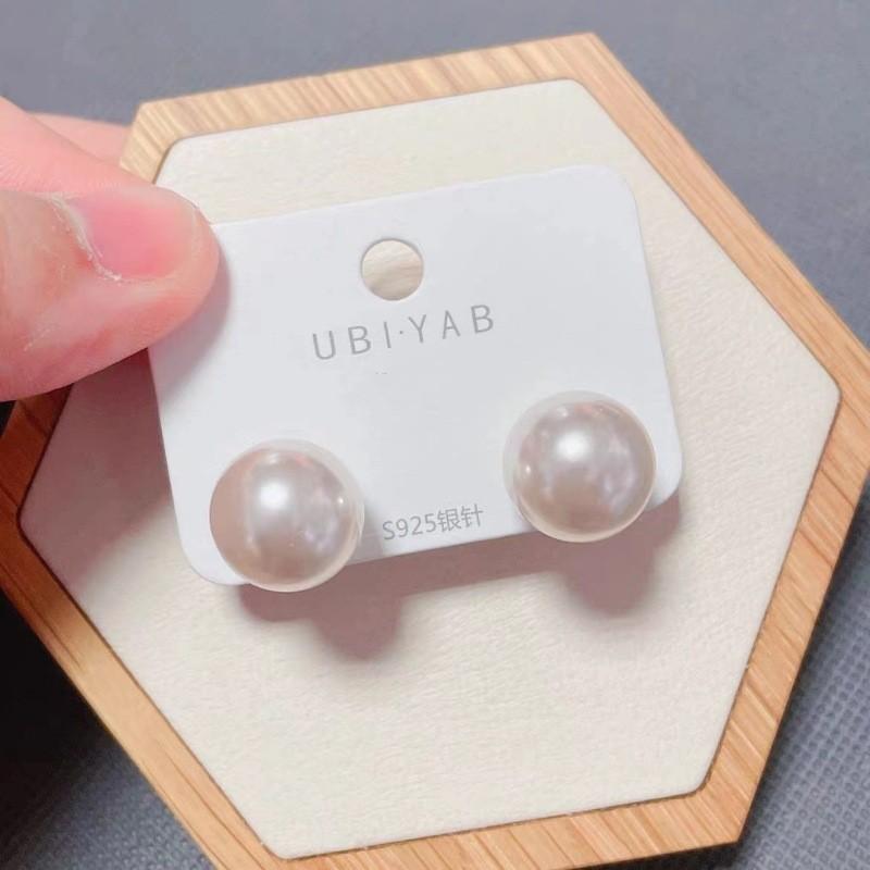 

Большие серьги с имитацией жемчуга, темперамент, простая индивидуальность, белые серьги для женщин, корейские серьги, ювелирные изделия, подарок