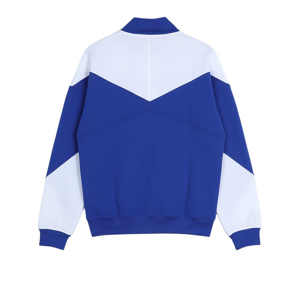 Nike Jackets Men's Blue With White Lettering Stand Collar Moderate Other IQ7307-417