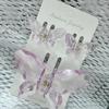 3Pcs/Set 2 Sizes Butterfly Clamp Colorful Broken Hair Bangs Clip Fashion Hairpin  Gifts