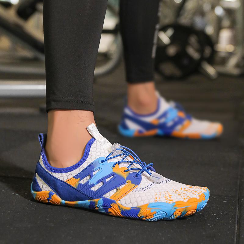 Pánské barefoot baleríny Široká dlaň Boty na řízení Dámské Kamufláž Trendy Voda Aqua Plavání Proti proudu Boty Jóga Fitness Boty Velká velikost