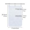 1/2pcs Bathroom Storage Hanging Bag Large Capacity Mesh Shower Organizer Foldable Toiletries Storage Bag Bathroom Accessories